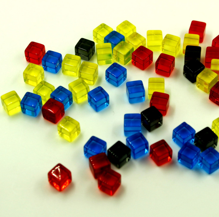 Plastic cubes