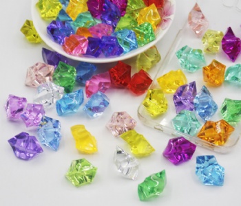 Plastic gems