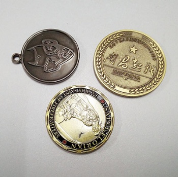 Metal coins